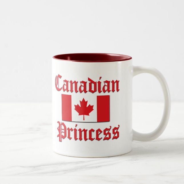 Kanadensisk Princess Två-Tonad Mugg (Höger)