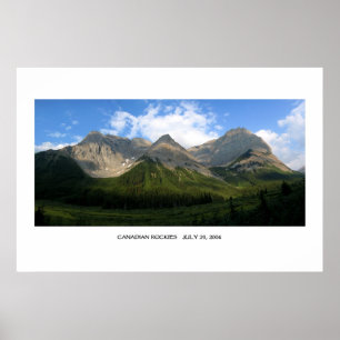 Kanadensisk rocky mountains poster