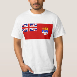 Kanadensisk röd Ensignflagga Tee
