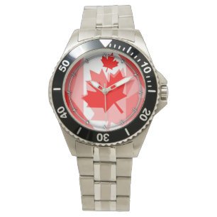 Kanadensisk rödaple Löv Stil CANADA Armbandsur