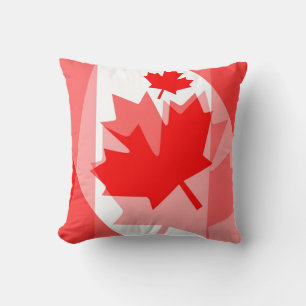 Kanadensisk rödaple Löv Stil CANADA Kudde