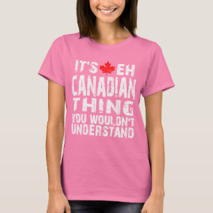Kanadensisk sak tee shirt