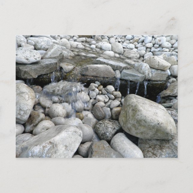 Kanadensisk vatten fall vykort (Framsida)