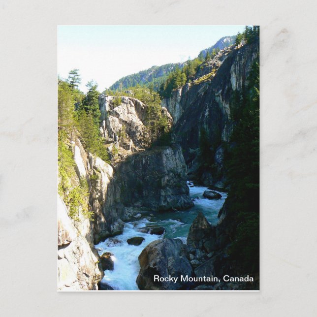 Kanadensisk vykort (Framsida)