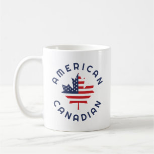 Kanadensiska amerikanska rötter kaffemugg