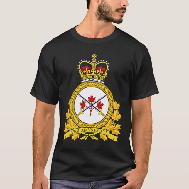 Kanadensiska arméns väpnade styrkor Veteran T-Shir T Shirt (Framsida)