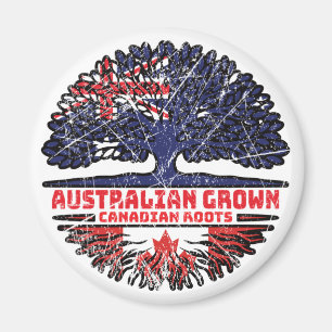 Kanadensiska Australien Australien Träd Roots Magnet