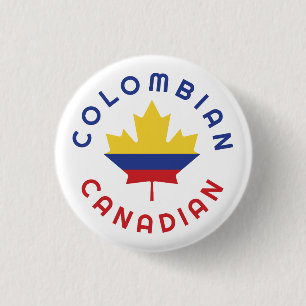Kanadensiska colombianska rötter knapp