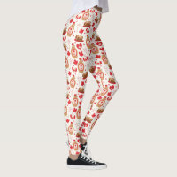 Kanadensiska dagen Party Leggings