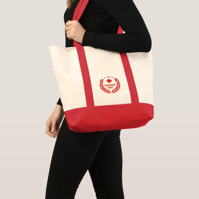 Kanadensiska dagen Wandeand Tote Bag Tygkasse (Framsida (produkt))