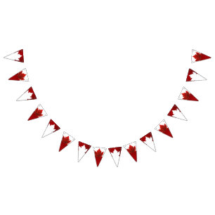 Kanadensiska Dekorationer för Bunting Banners Kana Vimplar