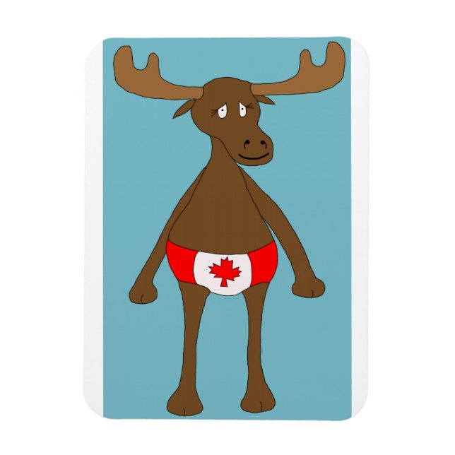 Kanadensiska, Eh? Moose Magnet (Vertikal)