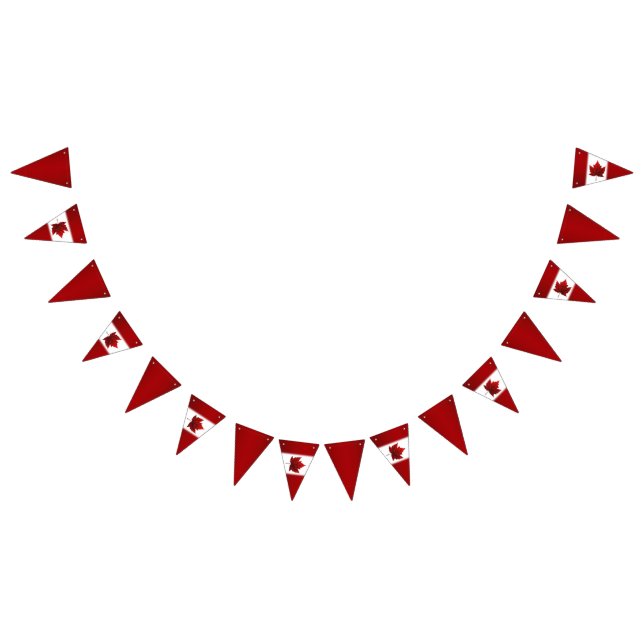 Kanadensiska Flagga Bunting Banners-Dekorationer (Alla)