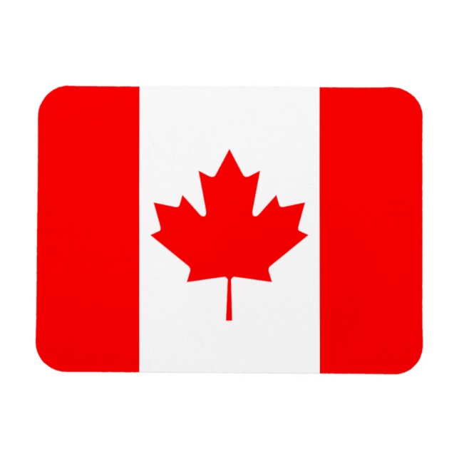 Kanadensiska Flagga, Kanada Magnet (Horisontell)