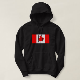 Kanadensiska Flagga Shirt Anpassningsbar personlig Hoodie