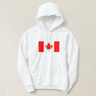 Kanadensiska Flagga Shirt Anpassningsbar personlig Hoodie