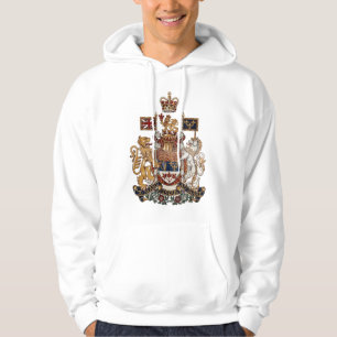Kanadensiska Hans Majestäts vapensköld Hoodie