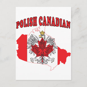 Kanadensiska Kanada Flagga Karta Vykort