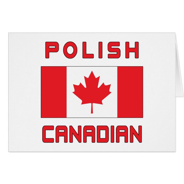 Kanadensiska kanadensiska Flagga Hälsningskort (Framsidan Horizontal)