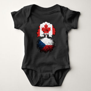 Kanadensiska kanadensiska Träd Roots Flagga T Shirt