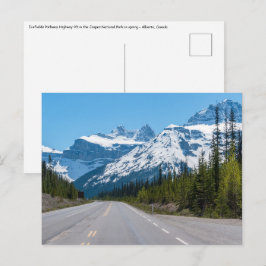 Kanadensiska Klippiga bergen - Icefields Parkway H Vykort