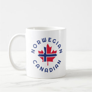 Kanadensiska norska rötter kaffemugg