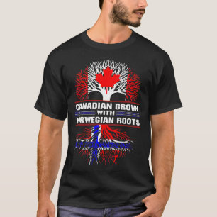 Kanadensiska odlingar med norska rötter t shirt