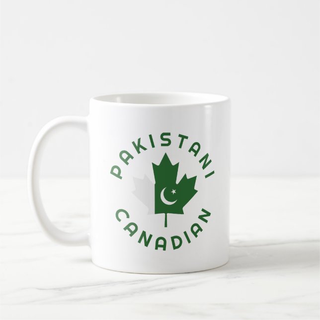 Kanadensiska pakistanska rötter kaffemugg (Vänster)