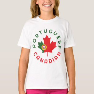 Kanadensiska portugisiska rötter t shirt
