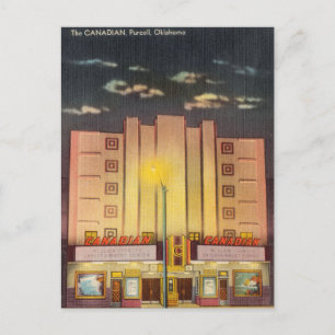 Kanadensiska, Purcell, Oklahoma Vykort