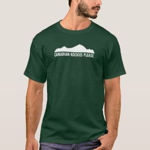 Kanadensiska Rockies behar T Shirt