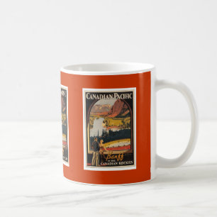 Kanadensiska Rockies reser affischmuggen Kaffemugg