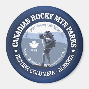 Kanadensiska Rocky Mountain Parker Magnet