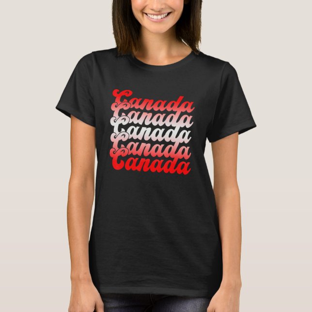 Kanadensiska semapelsemötet i Lycklig T Shirt (Framsida)