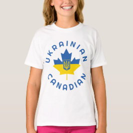 Kanadensiska ukrainska rötter t shirt
