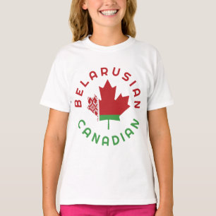 Kanadensiska vitryska rötter t shirt