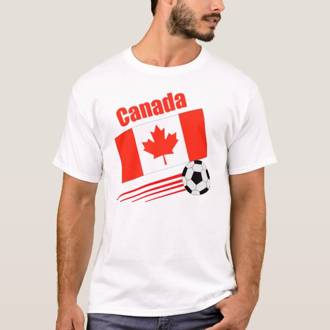 Kanadensiskt fotbolllag t-shirt (Framsida)
