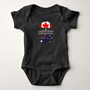Kanadensiskt fullvuxet med australier rotar t shirt