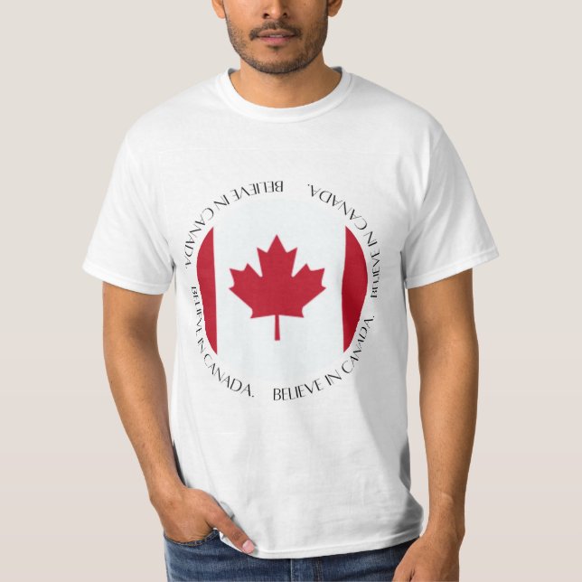 Kanadensiskt kulturarv-present t shirt (Framsida)