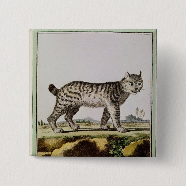 Kanadensiskt lodjur knapp (Framsida)