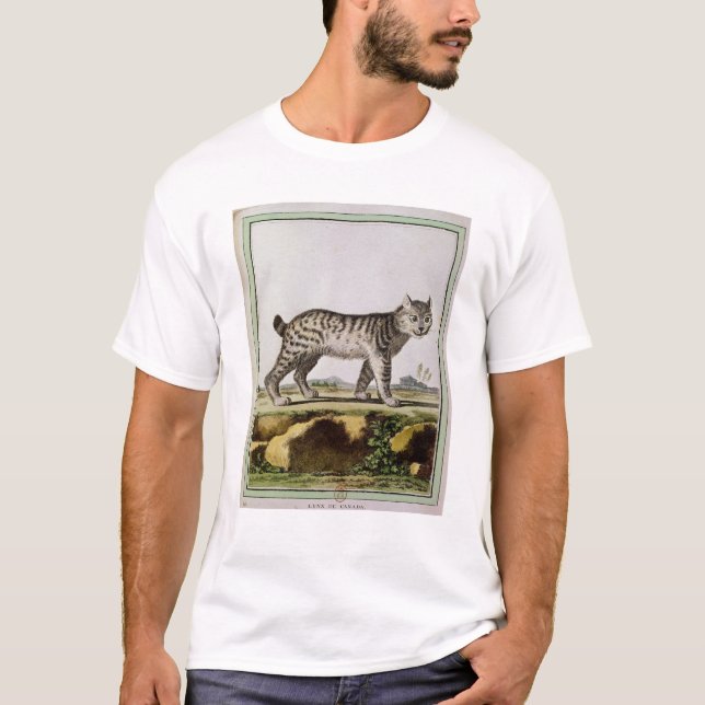 Kanadensiskt lodjur tee shirt (Framsida)