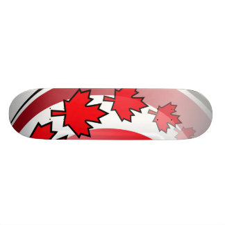 Kanadensiskt lönnlövdäck skateboard bräda 20,5 cm