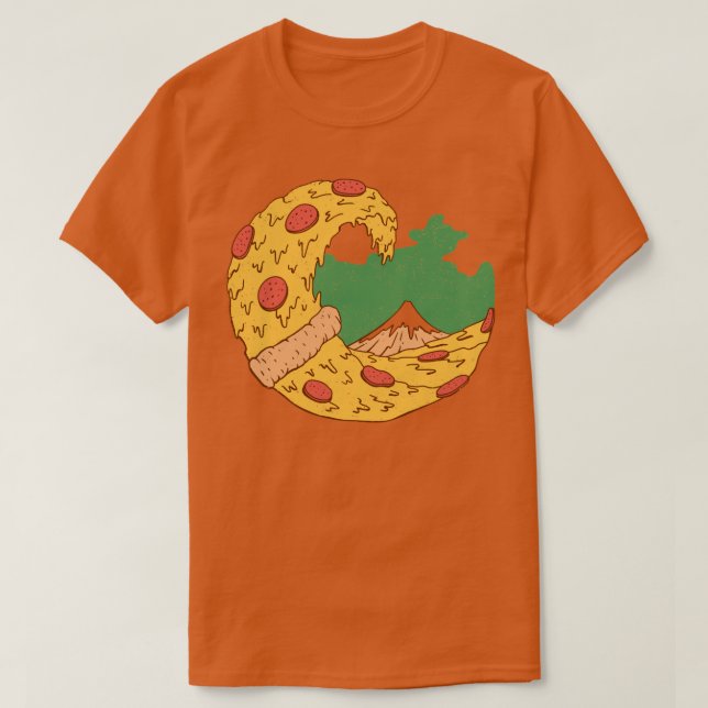 Kanagaas Underbara Pizza T Shirt (Design framsida)