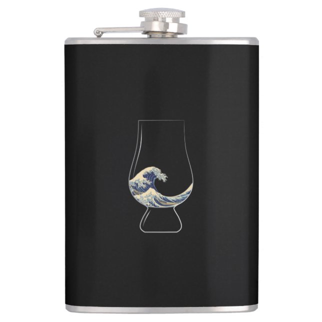 Kanagawa Glencairn Glass Fickplunta (Framsidan)