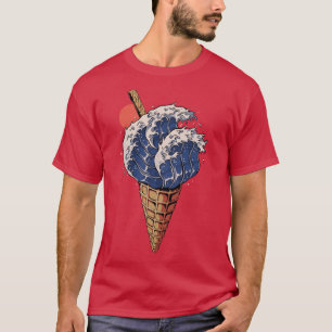 Kanagawa Ice Cream T Shirt