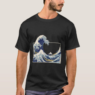 Kanagawa Japanska Den Underbara vågans estetik T Shirt