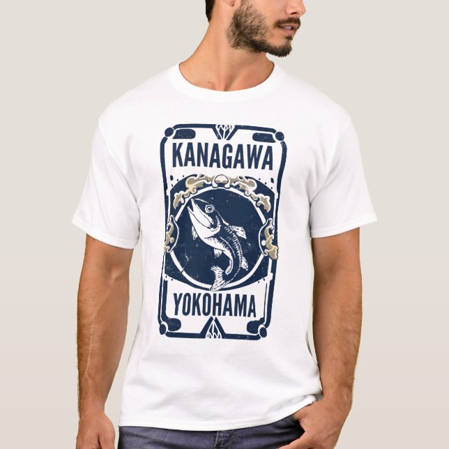 Kanagawa prefecture t shirt (Framsida)
