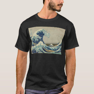 Kanagawa vinkar vid Katsushika Hokusai T Shirt
