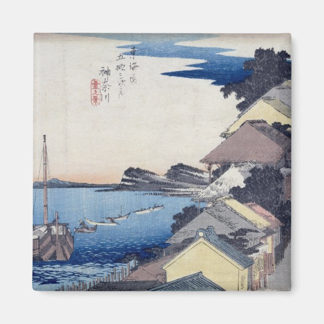 Kanagawa: Vy över Ridge Magnet (Framsidan)