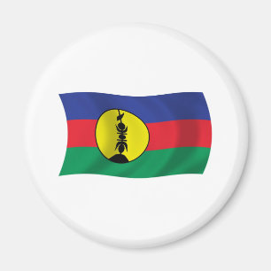 Kanak Folk Flagga Magnet